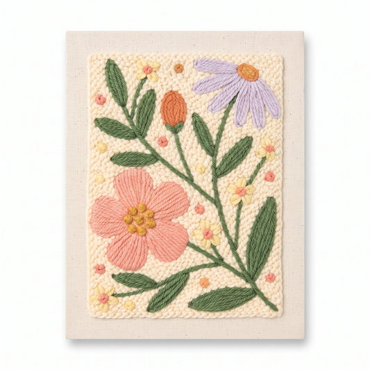 Peach & Lavender Daydream - Vertical Edition - Judy Paint