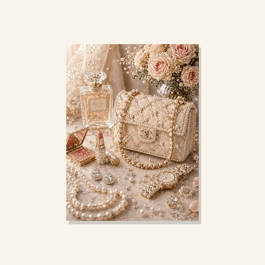 Pearls of Timeless Luxury - Pearl Painting - Judy Paint