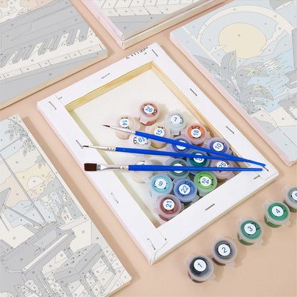 Piano Moods mini painting set