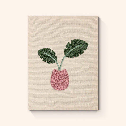Pink Monstera - Judy Paint