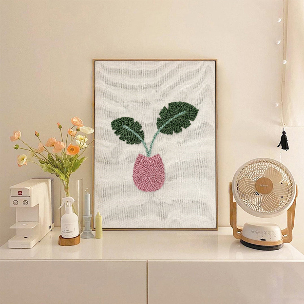 Pink Monstera - Judy Paint
