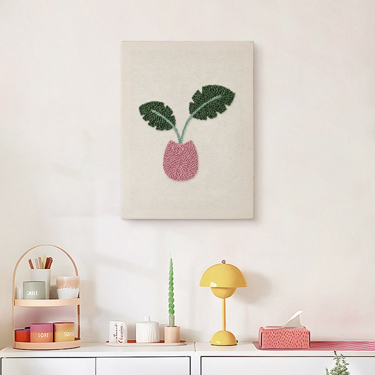 Pink Monstera - Judy Paint