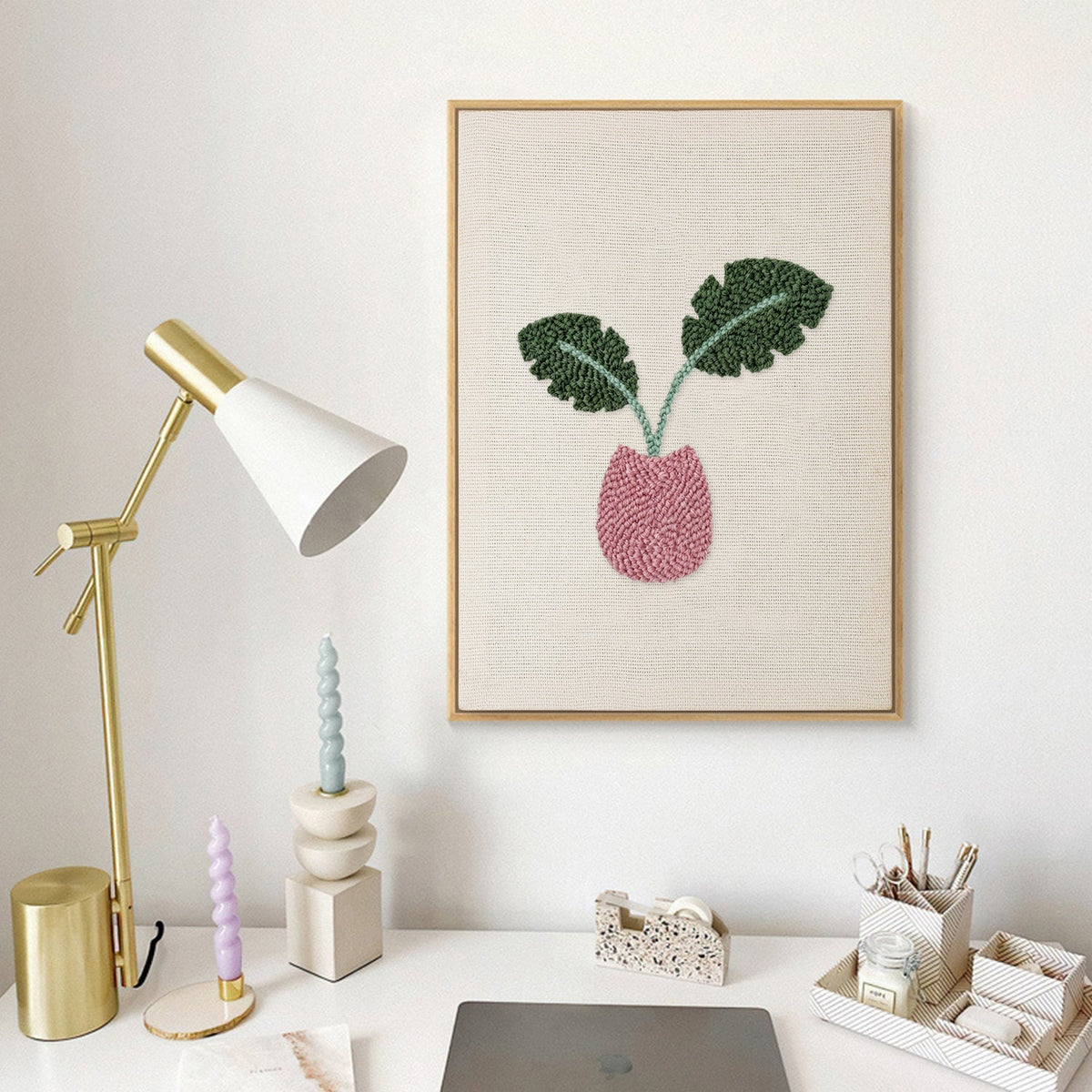 Pink Monstera - Judy Paint