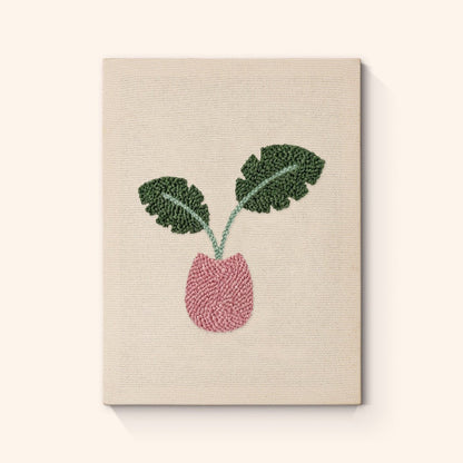 Pink Monstera - Judy Paint