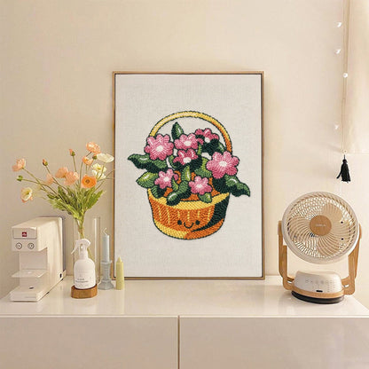 Pink Posy - Judy Paint