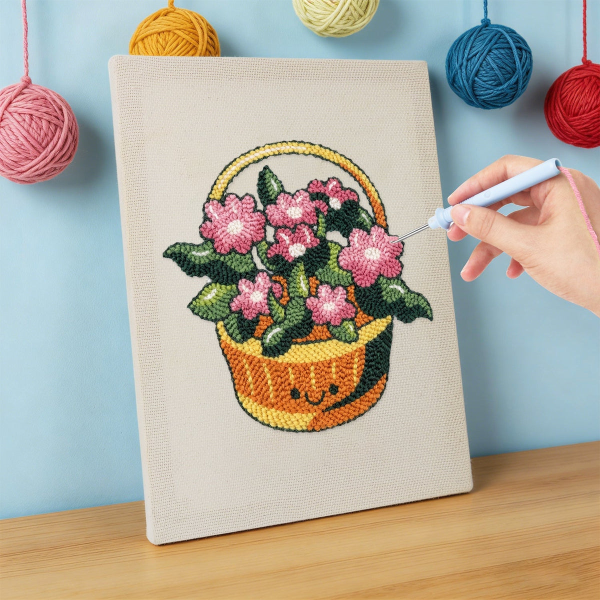 Pink Posy - Judy Paint