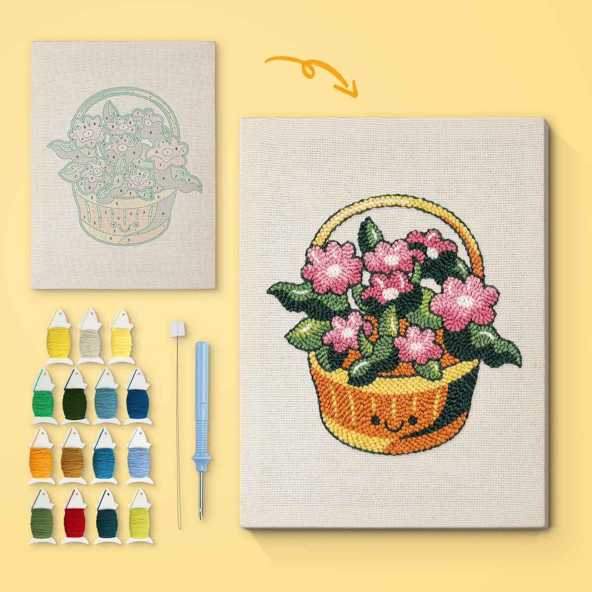 Pink Posy - Judy Paint