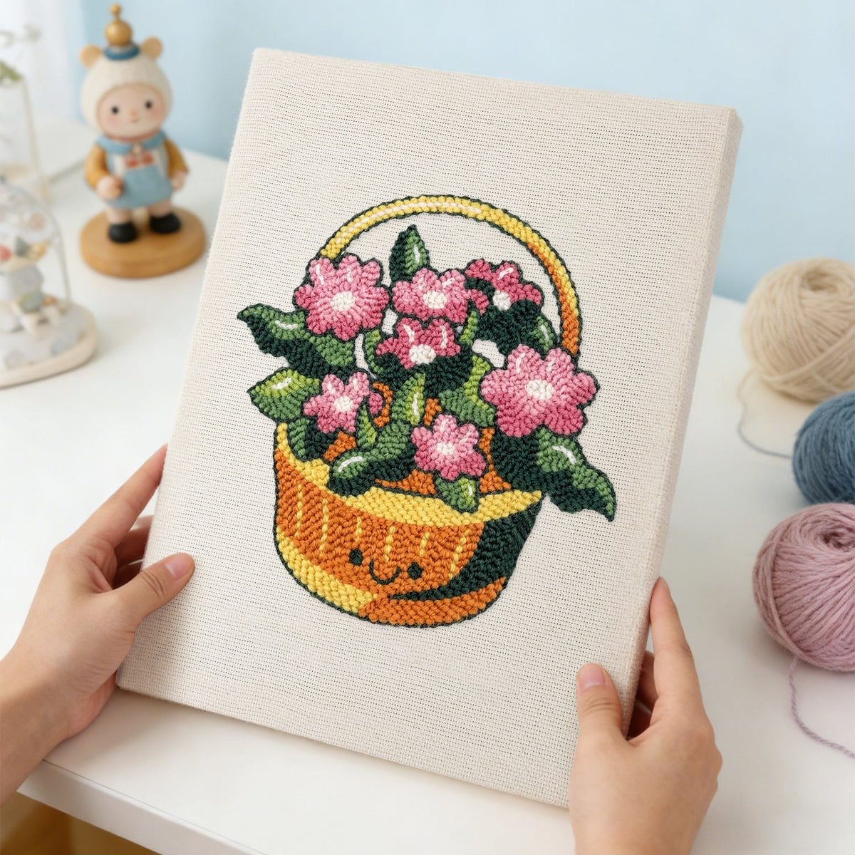 Pink Posy - Judy Paint