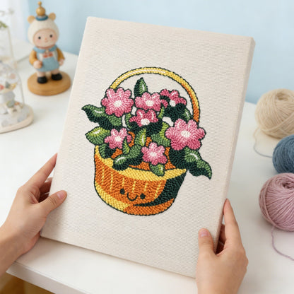 Pink Posy - Judy Paint