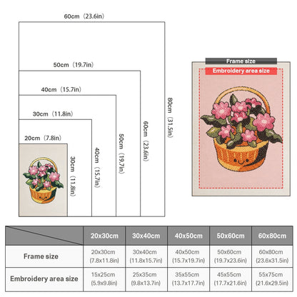 Pink Posy - Judy Paint