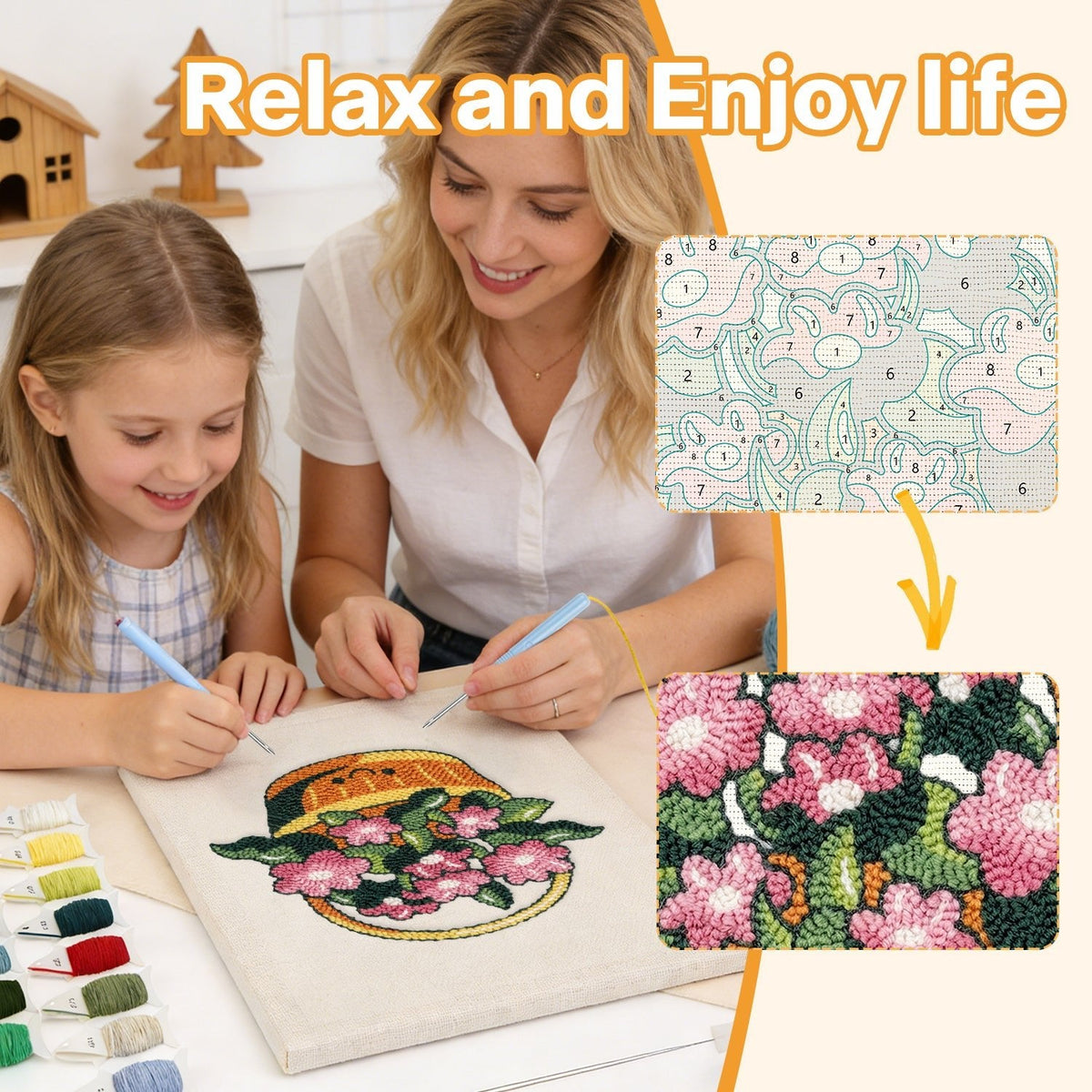 Pink Posy - Judy Paint