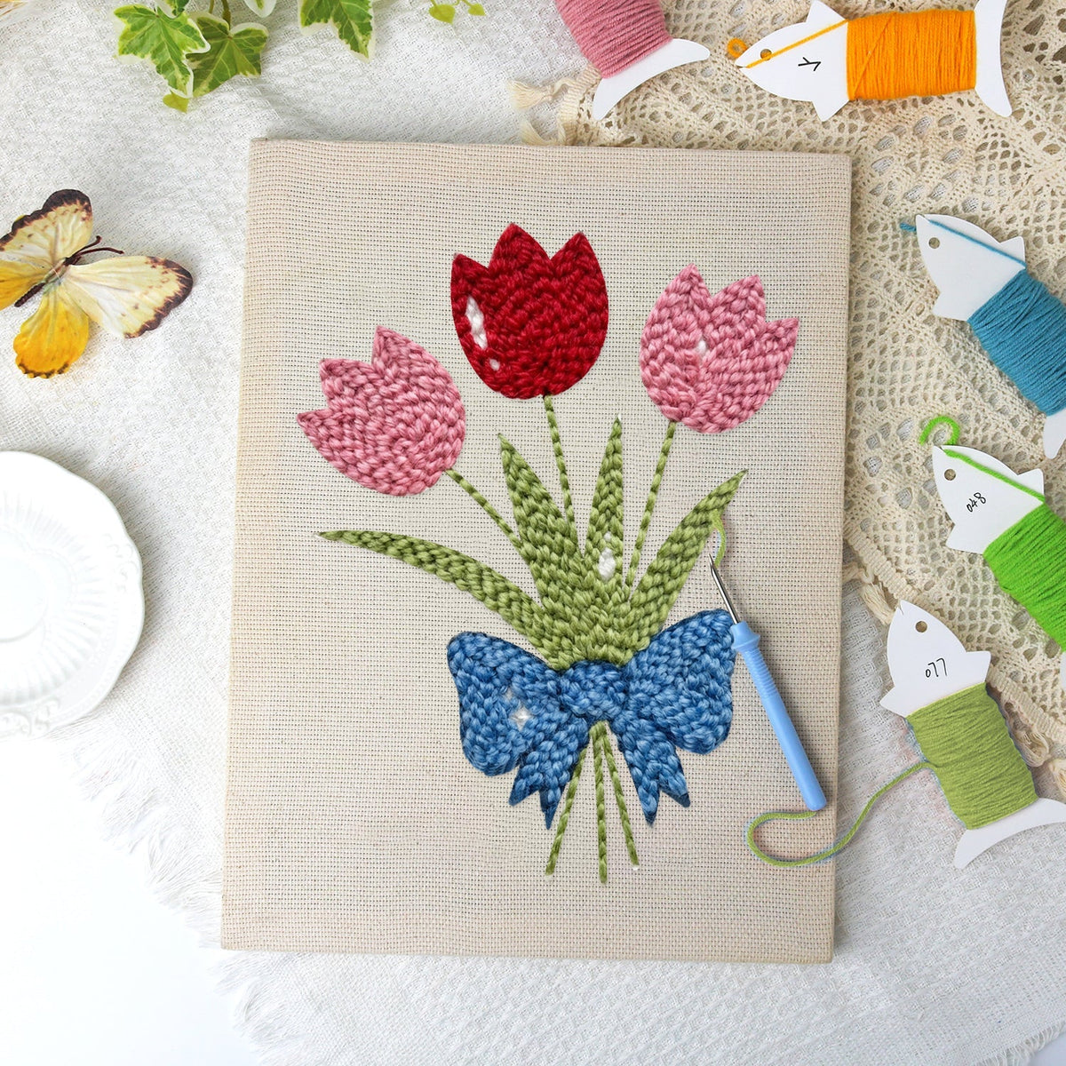 Pink Posy - Judy Paint