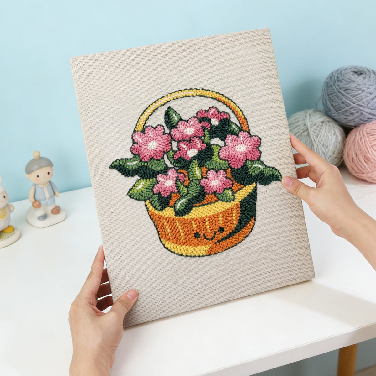 Pink Posy - Judy Paint