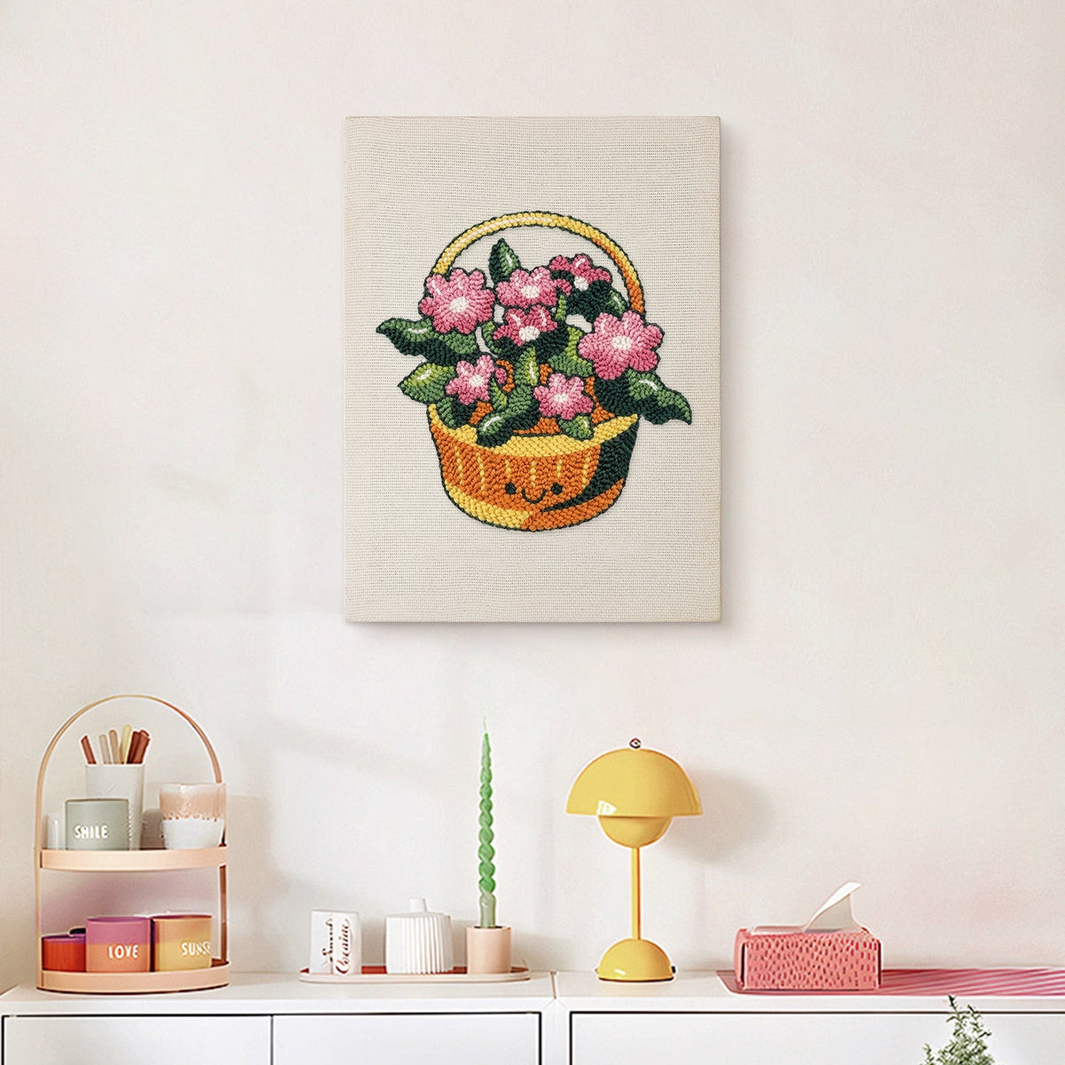 Pink Posy - Judy Paint