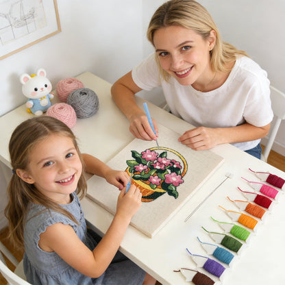 Pink Posy - Judy Paint