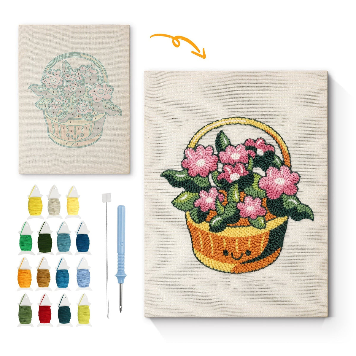 Pink Posy - Judy Paint