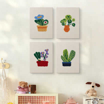Plant Party - Set of 4 - Judy Paint