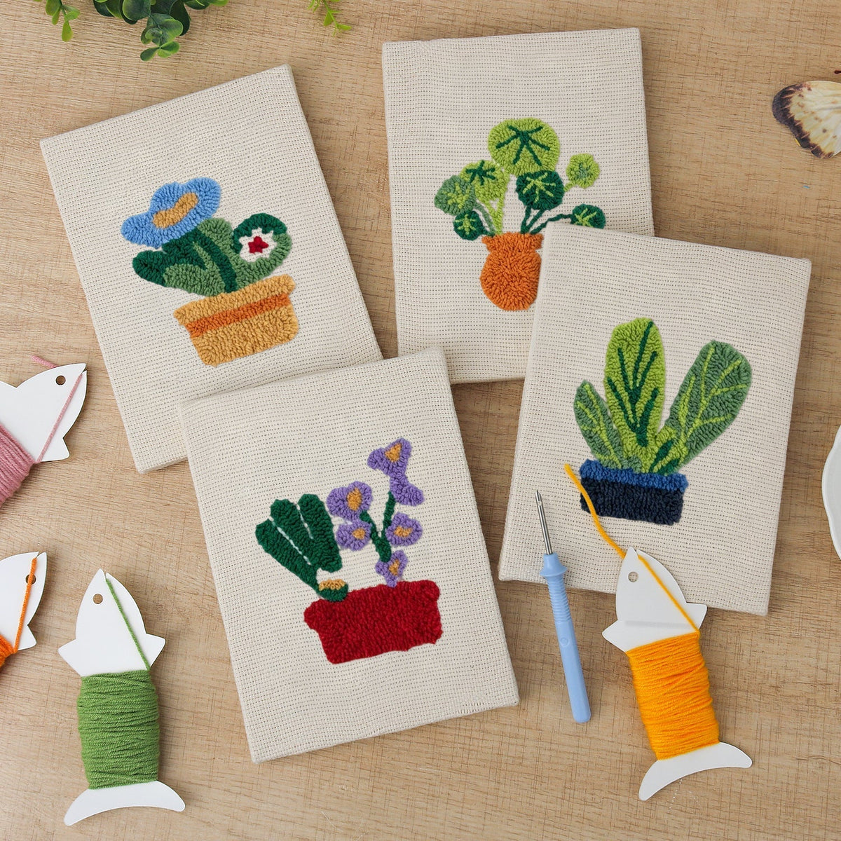 Plant Party - Set of 4 - Judy Paint