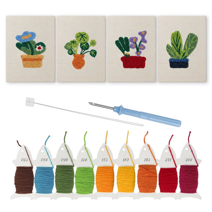 Plant Party - Set of 4 - Judy Paint