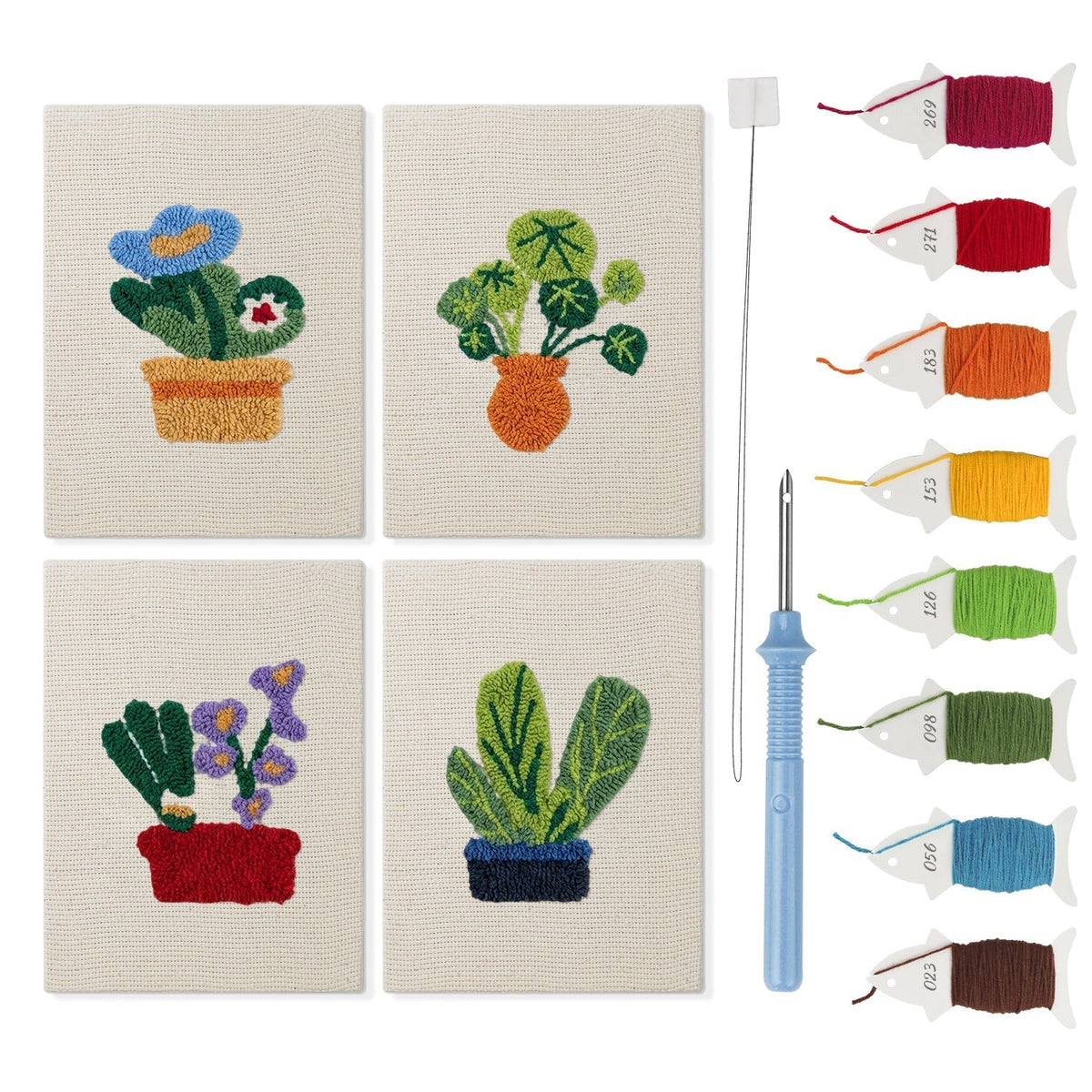 Plant Party - Set of 4 - Judy Paint