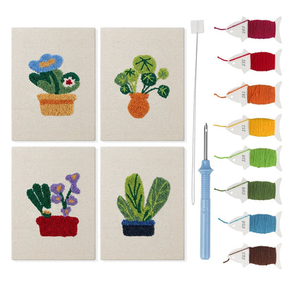 Plant Party - Set of 4 - Judy Paint