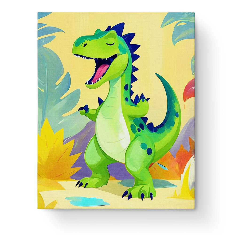 Playful Dinosaur Adventure - Kids - Judy Paint