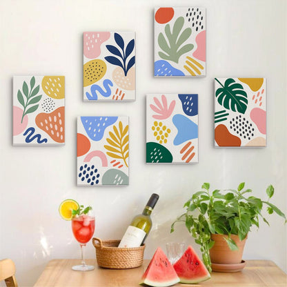 Playful Shapes mini painting set
