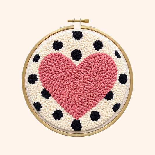 Polka Heart - Circle Edition - Judy Paint