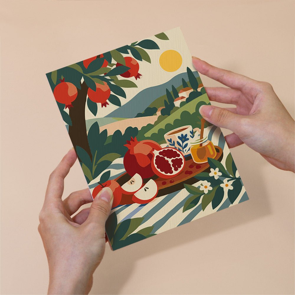 Pomegranate Feast mini painting set