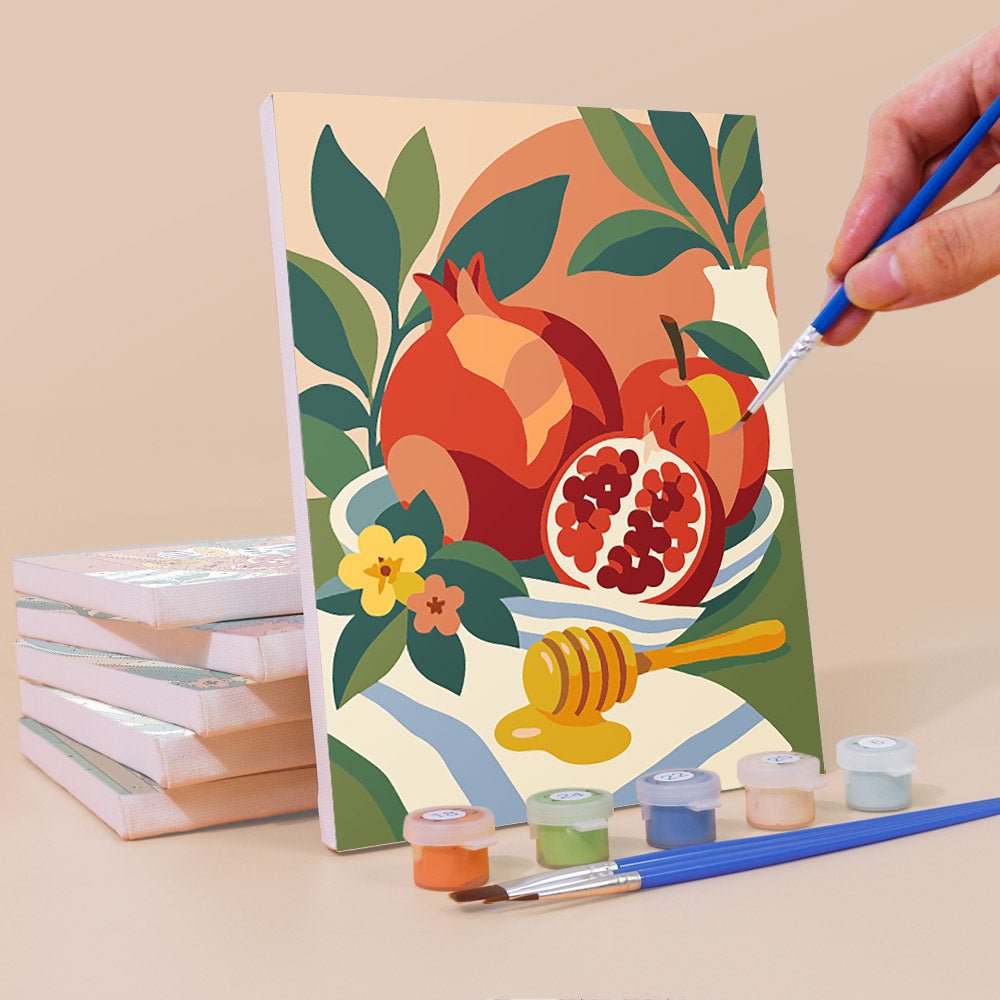 Pomegranate Feast mini painting set