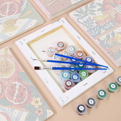 Pomegranate Feast mini painting set