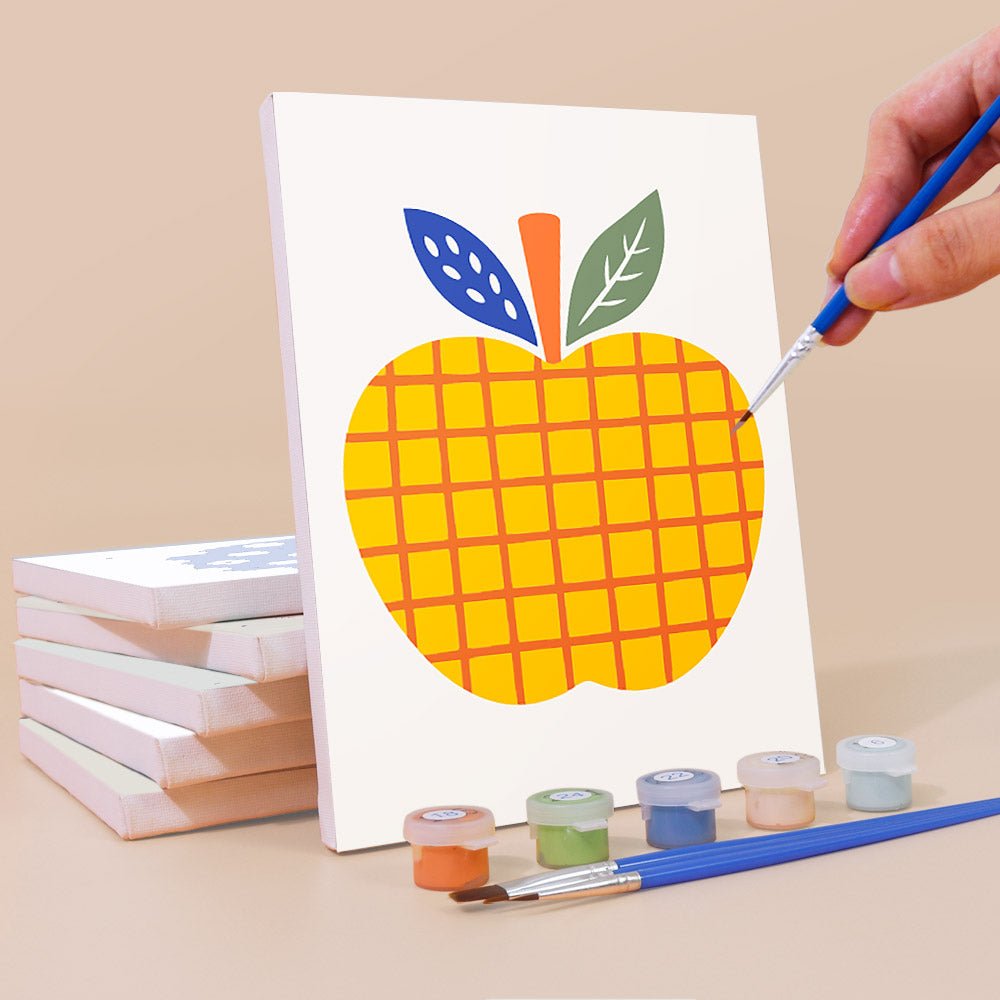 Pop Art Apples mini painting set