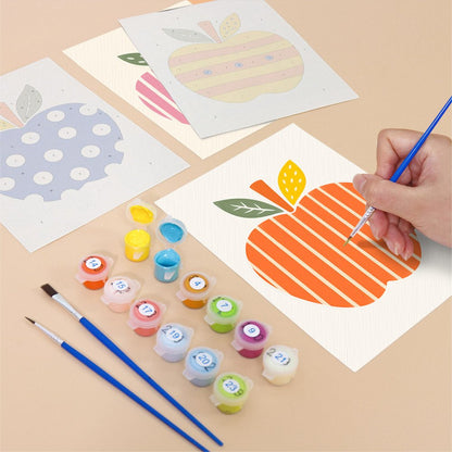 Pop Art Apples mini painting set