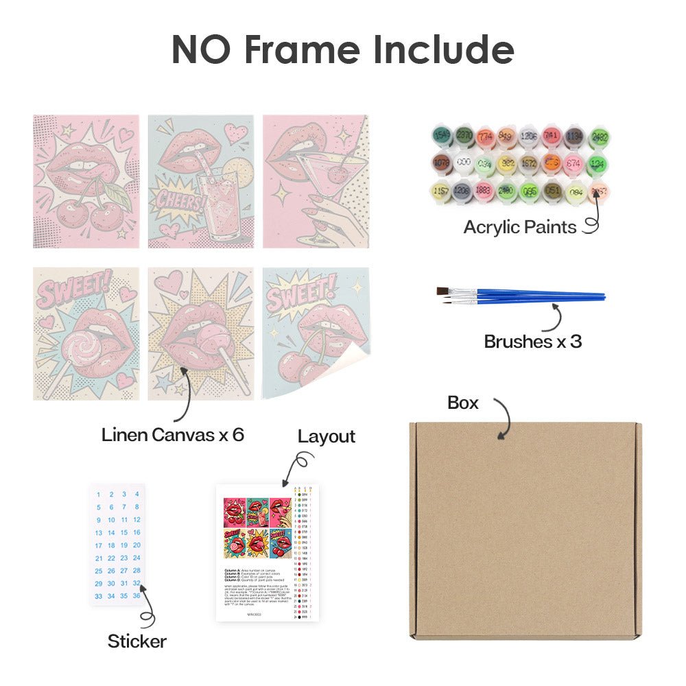 What's included with the no-frame version