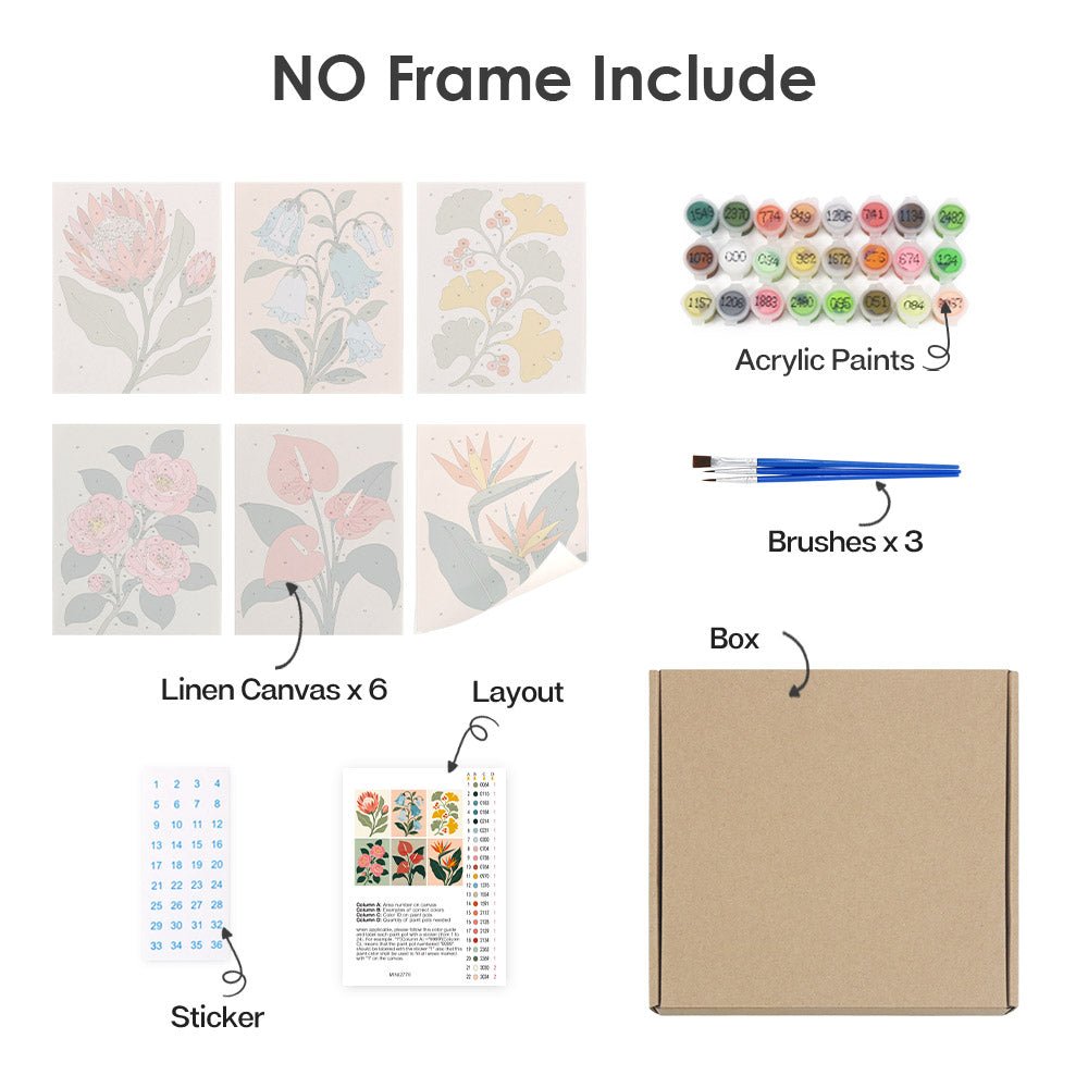What's included with the no-frame version