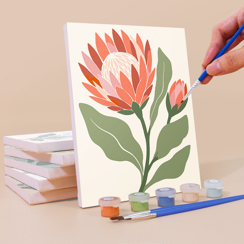 Protea and Paradise mini painting set