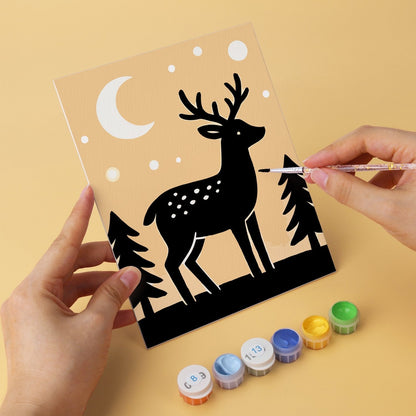 Quiet Nature – Set of 6 Mini Paintings - Judy Paint
