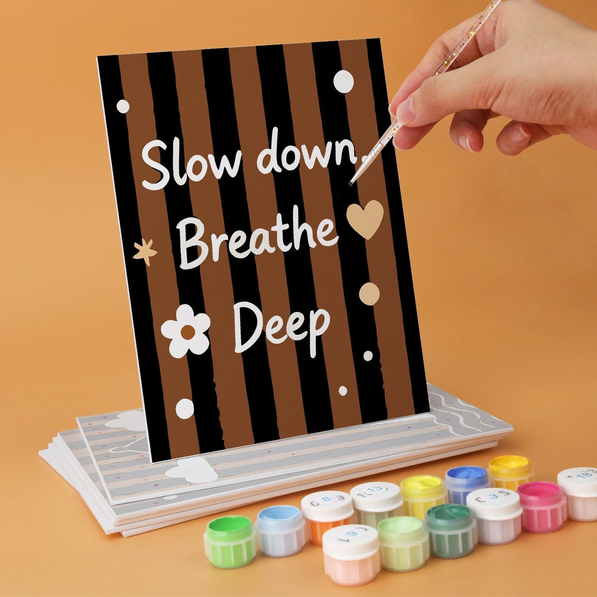 Quiet Nature – Set of 6 Mini Paintings - Judy Paint
