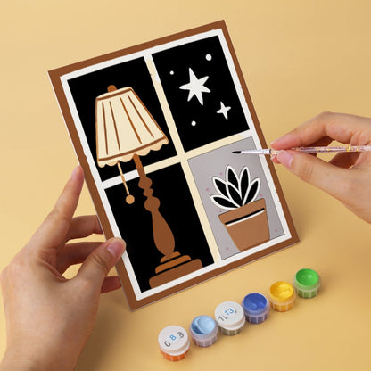 Quiet Nature – Set of 6 Mini Paintings - Judy Paint