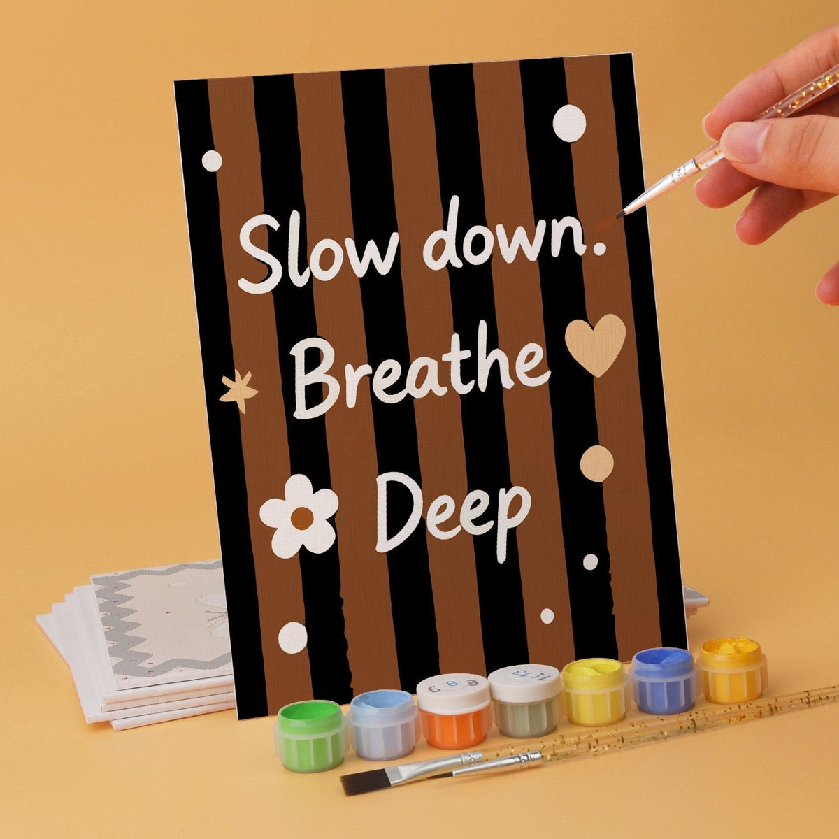 Quiet Nature – Set of 6 Mini Paintings - Judy Paint