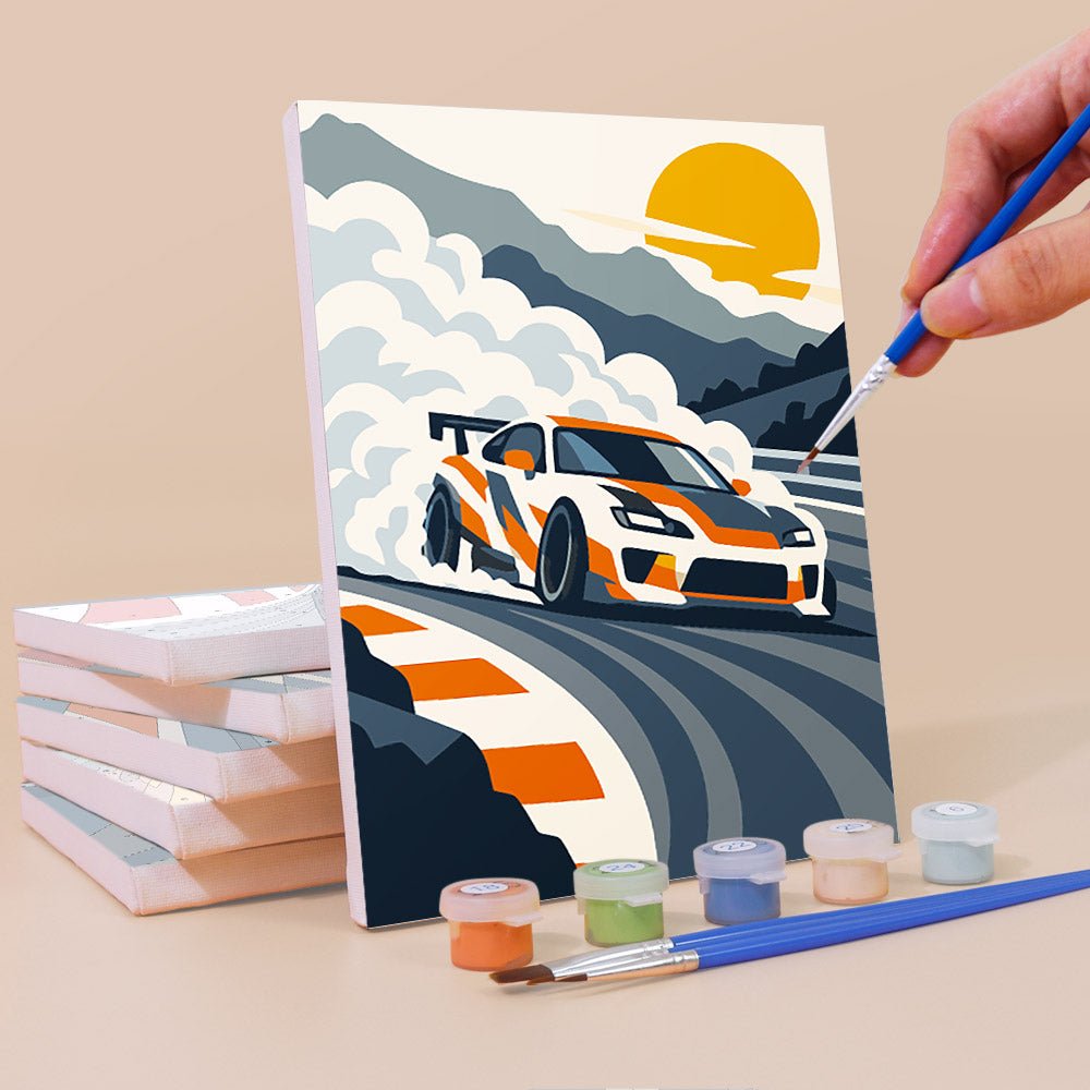 Race Day mini painting set