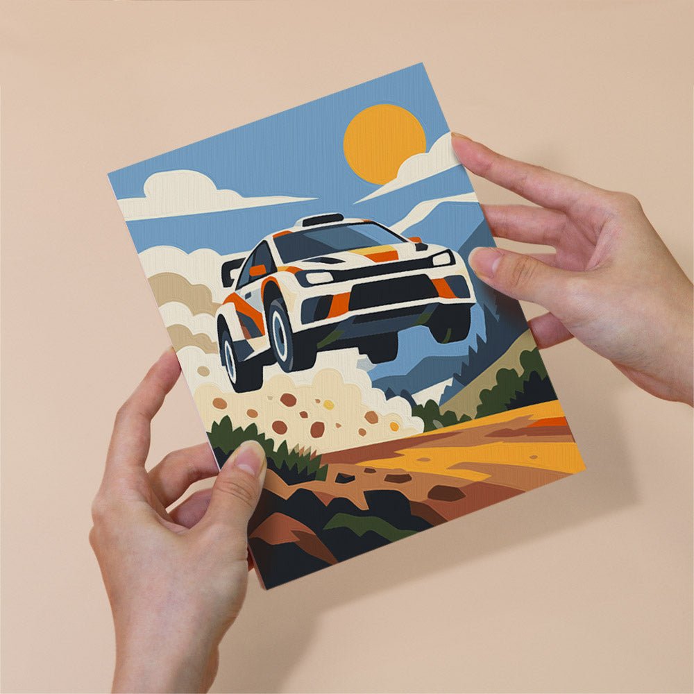 Race Day mini painting set