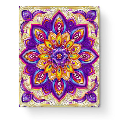 Radiant Blossom Mandala - Mandalas - Judy Paint