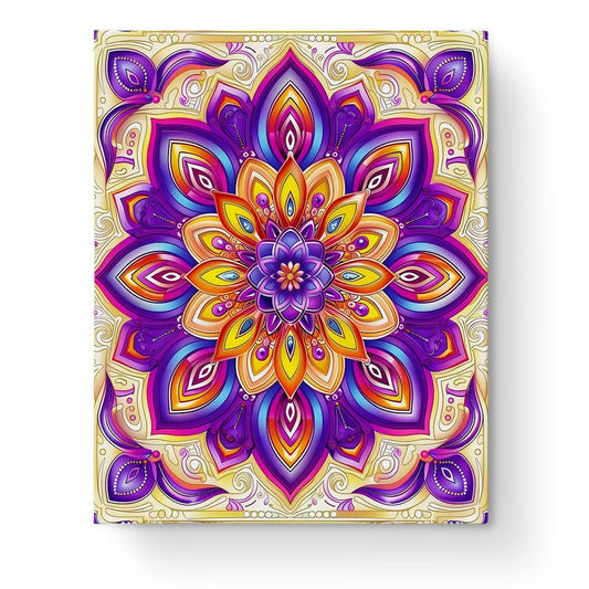 Radiant Blossom Mandala - Mandalas - Judy Paint