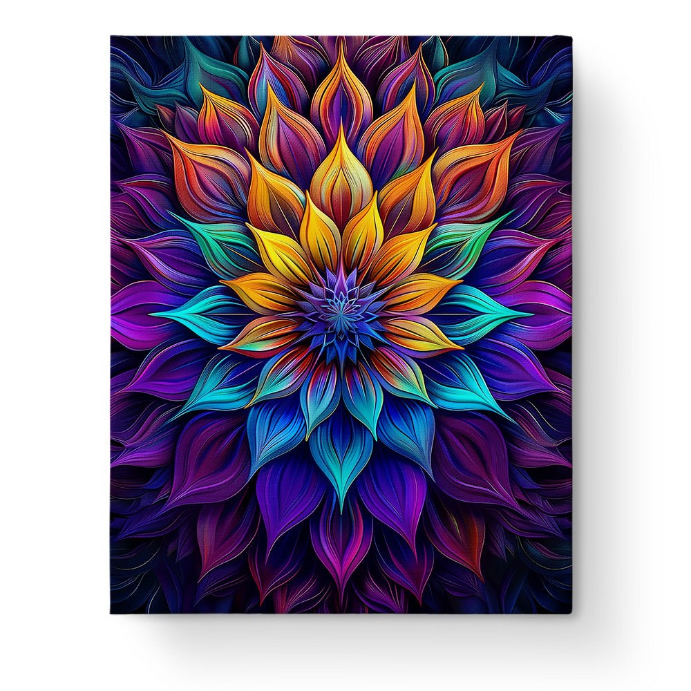 Radiant Lotus - Mandalas - Judy Paint