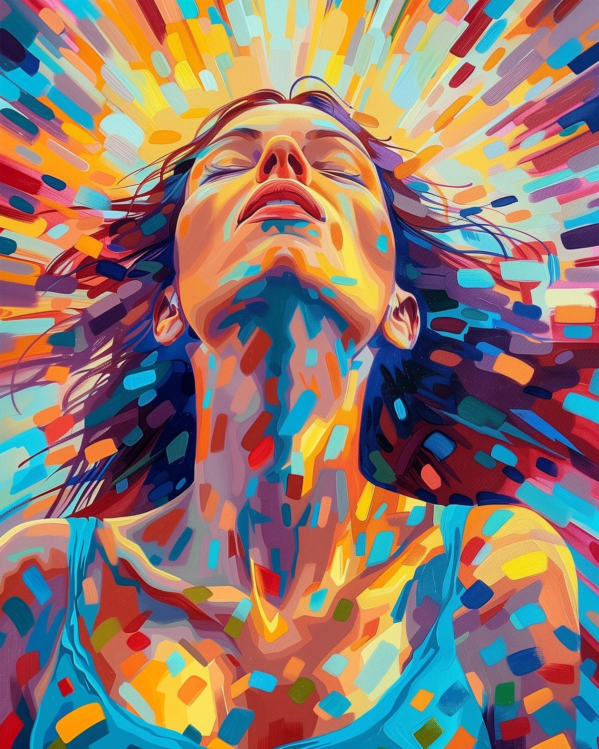 Radiant Soul Expression - Bohemian Vibes - Judy Paint