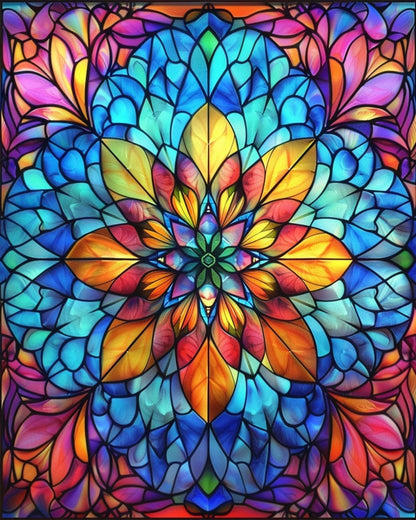 Radiant Stained Glass - Mandalas - Judy Paint