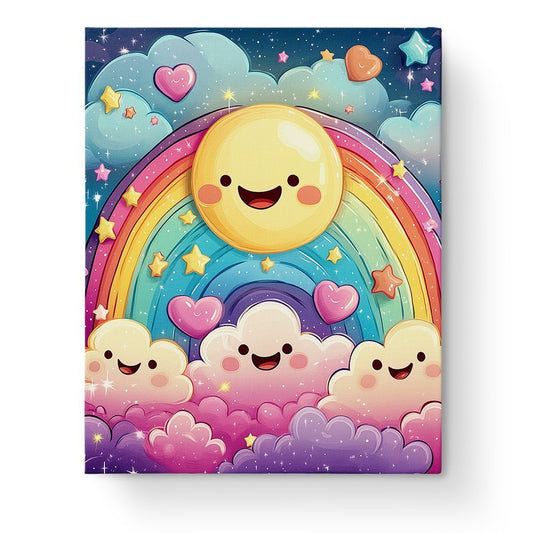 Rainbow Celebration - Galaxies - Judy Paint