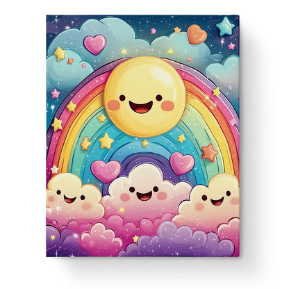 Rainbow Celebration - Galaxies - Judy Paint