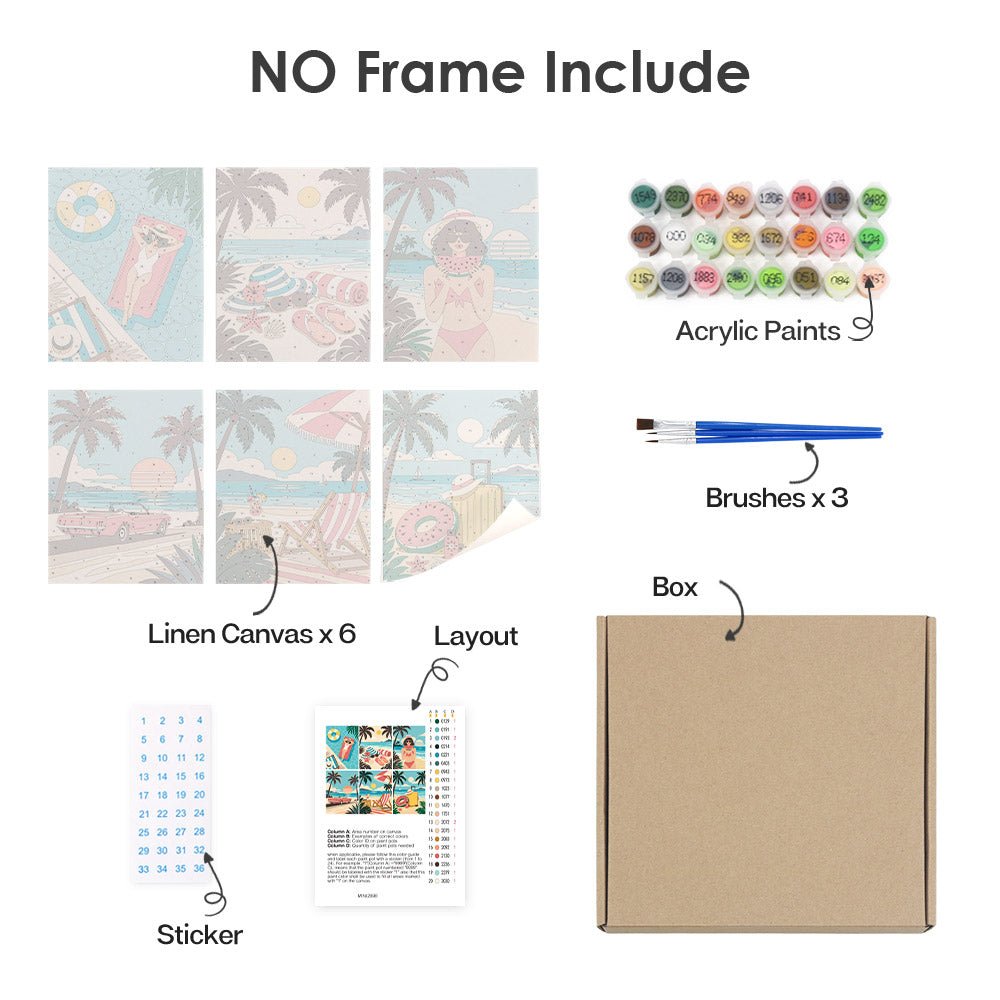 What's included with the no-frame version